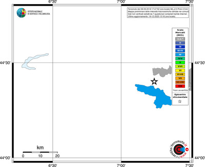 Mappa MCS - territori comuni