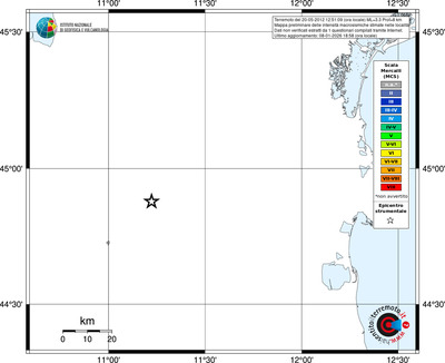 Mappa MCS - territori località