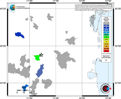 Mappa MCS - territori comuni