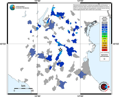 Mappa MCS - territori comuni