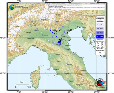 Mappa comuni con almeno 3 questionari