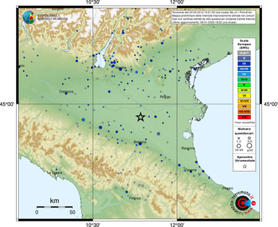 Mappa EMS - comuni