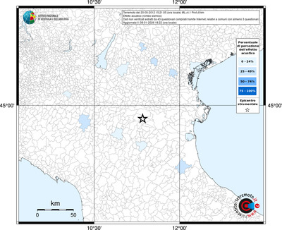 Mappa territorio comunale con almeno 3 questionari