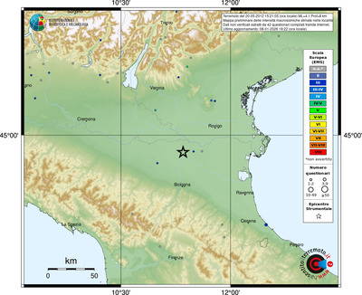 Mappa EMS - località