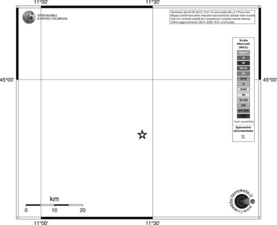 Mappa MCS - territori località