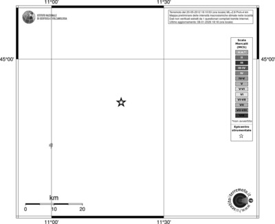Mappa MCS - territori località