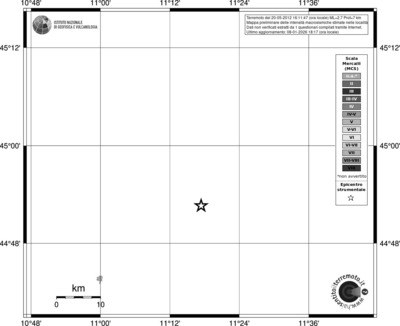 Mappa MCS - territori località