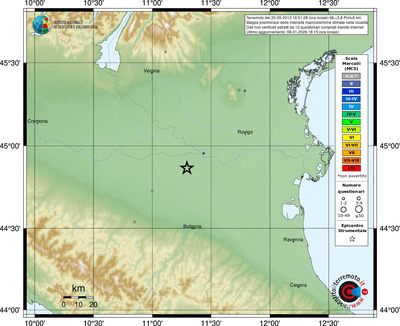 Mappa MCS - località