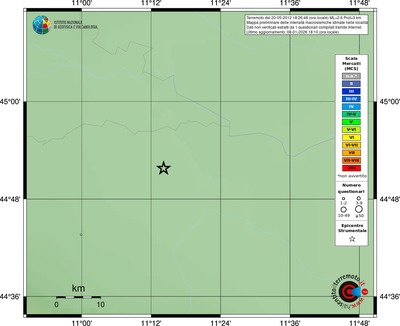 Mappa MCS - località