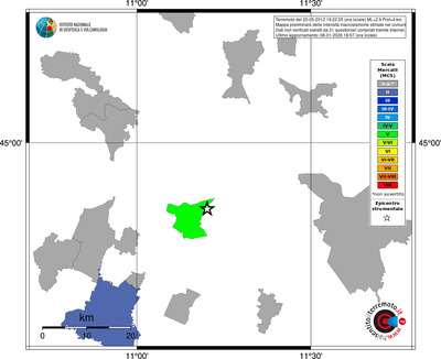 Mappa MCS - territori comuni