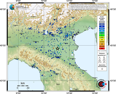 Mappa EMS - comuni