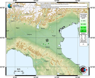 Mappa comuni con almeno 3 questionari