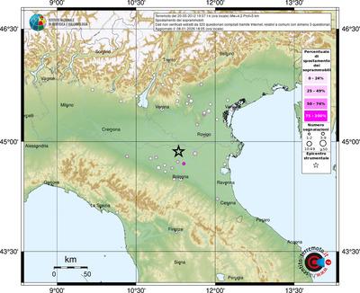 Mappa comuni con almeno 3 questionari