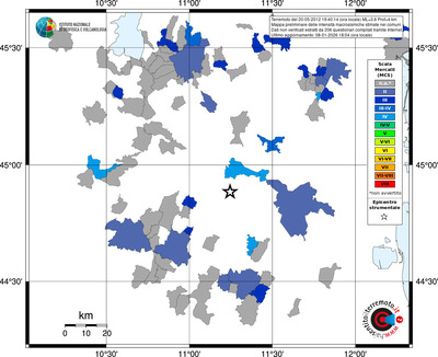 Mappa MCS - territori comuni