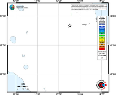 Mappa EMS - territori località