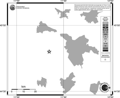Mappa MCS - territori comuni