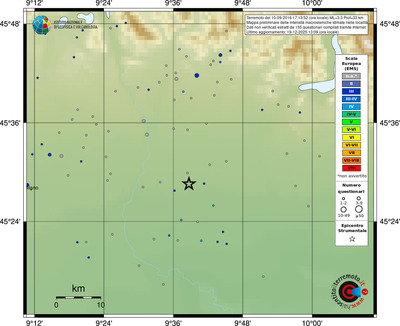Mappa EMS - località