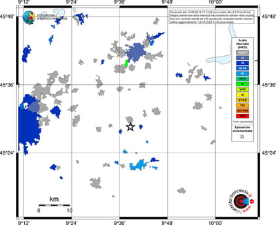 Mappa MCS - territori località