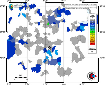 Mappa MCS - territori comuni