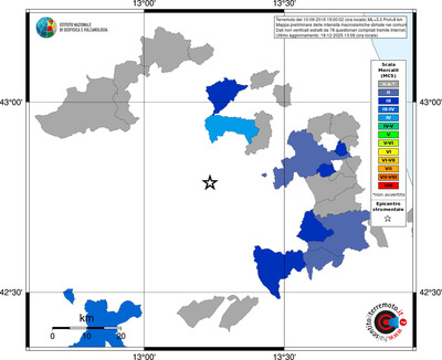 Mappa MCS - territori comuni