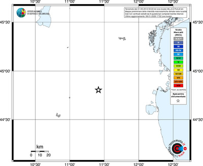 Mappa MCS - territori località