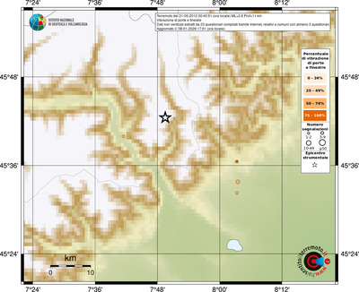 Mappa comuni con almeno 3 questionari