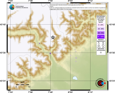 Mappa comuni con almeno 3 questionari