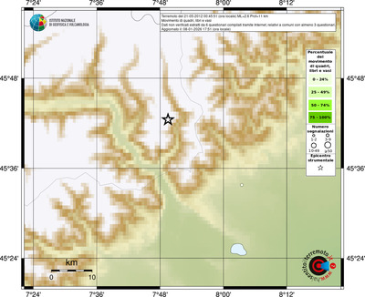 Mappa comuni con almeno 3 questionari