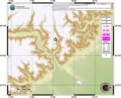 Mappa comuni con almeno 3 questionari