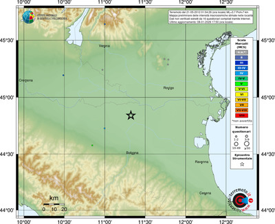 Mappa MCS - località