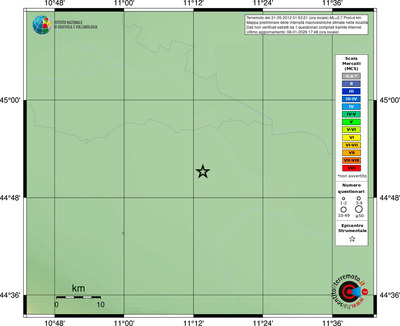 Mappa MCS - località