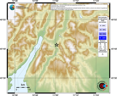 Mappa comuni con almeno 3 questionari