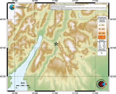 Mappa comuni con almeno 3 questionari