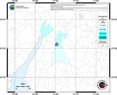 Mappa territorio comunale con almeno 3 questionari