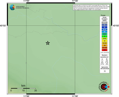Mappa EMS - località