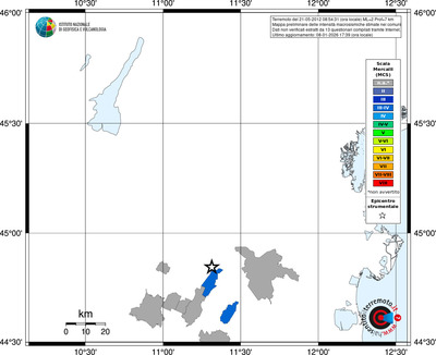 Mappa MCS - territori comuni