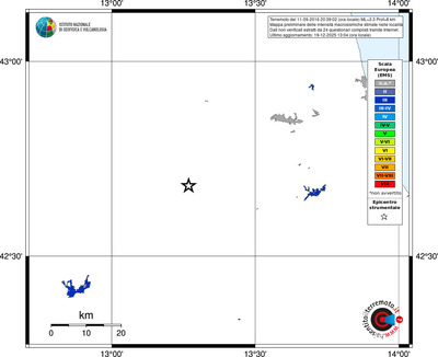 Mappa EMS - territori località