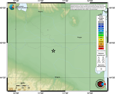 Mappa EMS - località