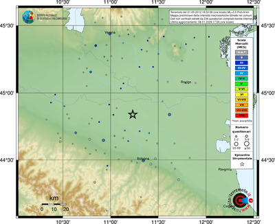 Mappa MCS - comuni