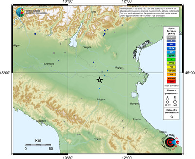Mappa EMS - località