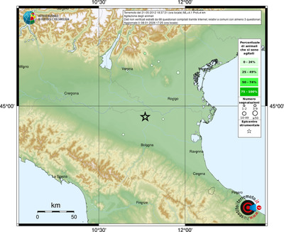 Mappa comuni con almeno 3 questionari