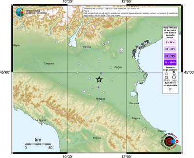 Mappa comuni con almeno 3 questionari
