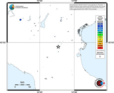 Mappa MCS - territori località