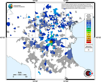 Mappa MCS - territori comuni
