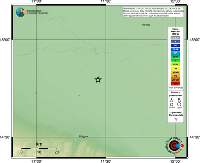Mappa MCS - località
