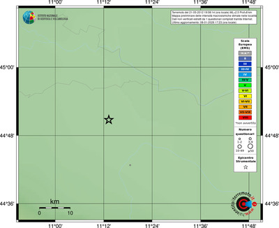 Mappa EMS - località