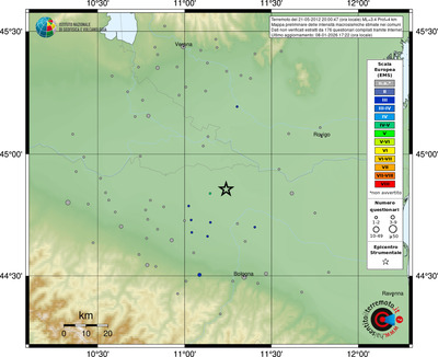 Mappa EMS - comuni