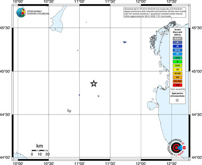 Mappa MCS - territori località
