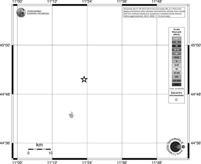 Mappa MCS - territori località