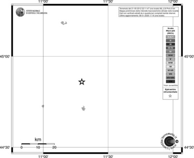 Mappa MCS - territori località